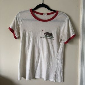 Brandy Melville California Republic Tee baseball